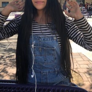 vintage denim overalls 🌱